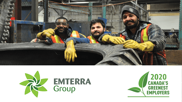 Emterra Group 2020 Canada's Greenest Employers